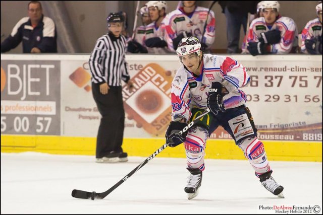 Photo hockey match Epinal  - Grenoble  le 20/10/2012