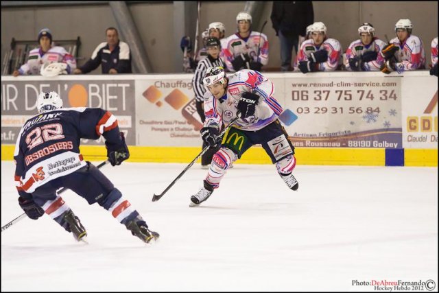 Photo hockey match Epinal  - Grenoble  le 20/10/2012