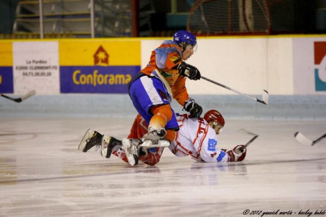 Photo hockey match Clermont-Ferrand - Valence le 20/10/2012
