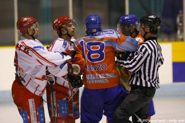Photo hockey match Clermont-Ferrand - Valence le 20/10/2012