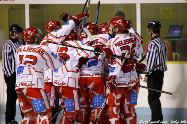 Photo hockey match Clermont-Ferrand - Valence le 20/10/2012