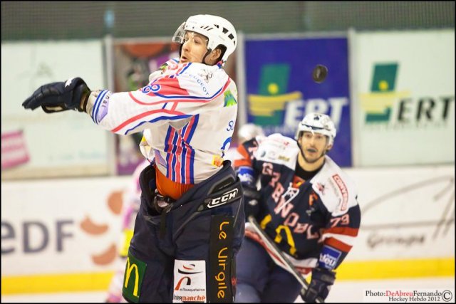 Photo hockey match Epinal  - Grenoble  le 20/10/2012