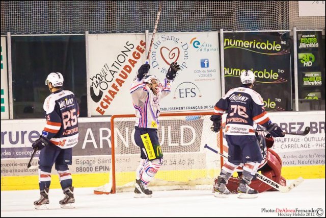 Photo hockey match Epinal  - Grenoble  le 20/10/2012