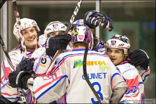 Photo hockey match Epinal  - Grenoble  le 20/10/2012
