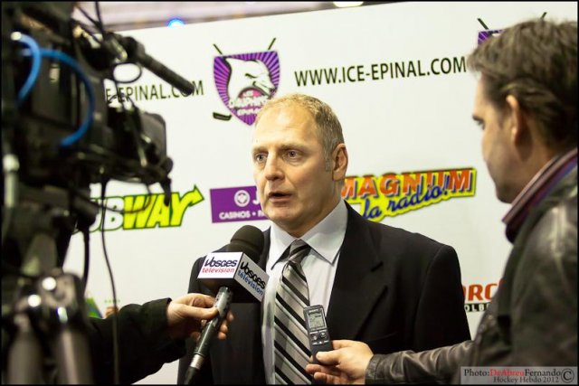 Photo hockey match Epinal  - Grenoble  le 20/10/2012