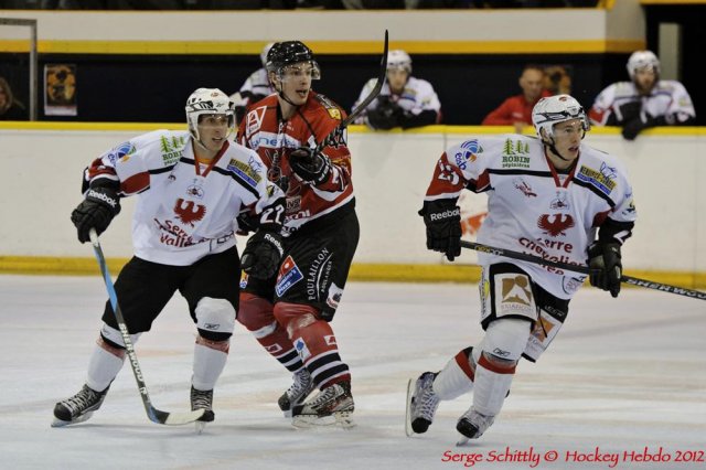 Photo hockey match Mulhouse - Briançon  le 20/10/2012
