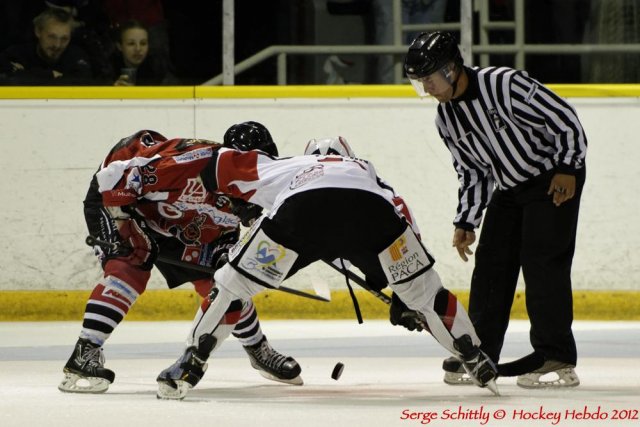 Photo hockey match Mulhouse - Briançon  le 20/10/2012