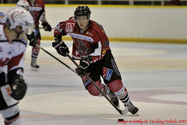 Photo hockey match Mulhouse - Briançon  le 20/10/2012