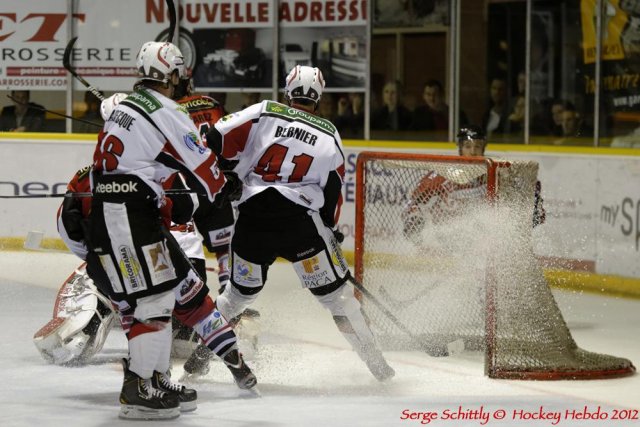 Photo hockey match Mulhouse - Briançon  le 20/10/2012