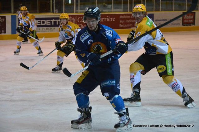 Photo hockey match Chamonix  - Strasbourg  le 20/10/2012