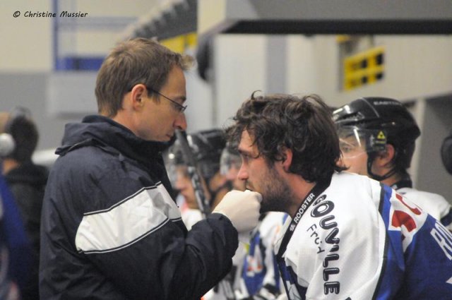 Photo hockey match Caen  - Morzine-Avoriaz le 20/10/2012