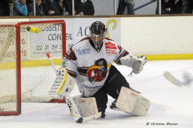 Photo hockey match Caen  - Morzine-Avoriaz le 20/10/2012