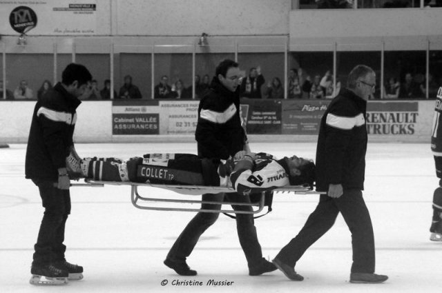 Photo hockey match Caen  - Morzine-Avoriaz le 20/10/2012