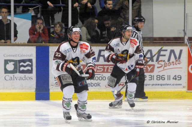 Photo hockey match Caen  - Morzine-Avoriaz le 20/10/2012