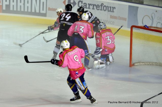Photo hockey match Reims - Bordeaux le 20/10/2012
