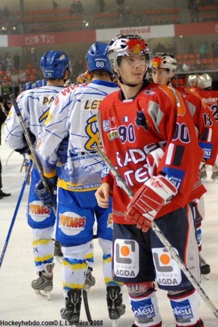 Photo hockey match Grenoble  - Villard-de-Lans le 04/11/2008