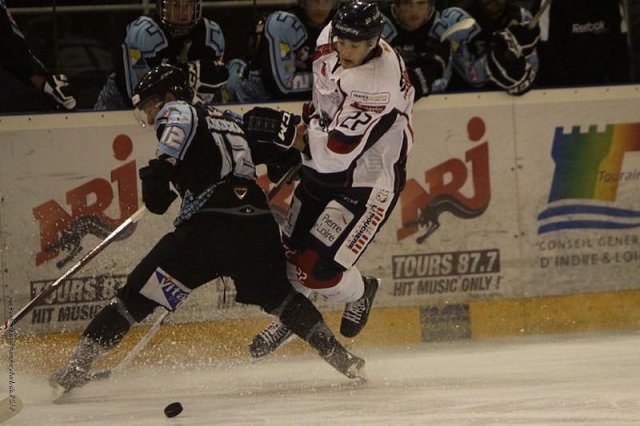 Photo hockey match Tours  - Angers  le 23/10/2012