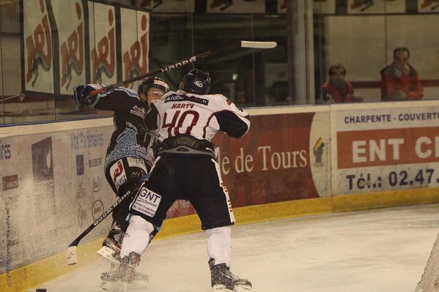 Photo hockey match Tours  - Angers  le 23/10/2012