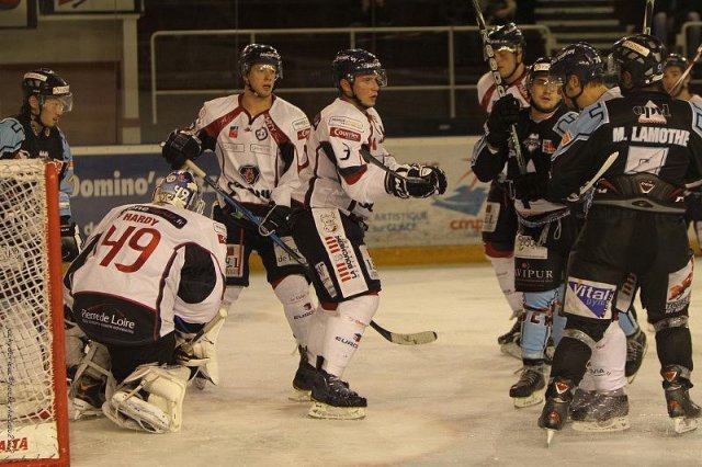 Photo hockey match Tours  - Angers  le 23/10/2012