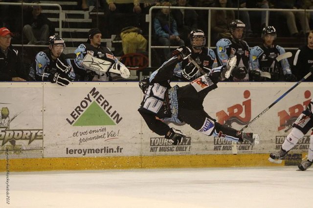 Photo hockey match Tours  - Angers  le 23/10/2012
