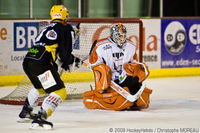 Photo hockey match Strasbourg  - Tours  le 07/11/2008