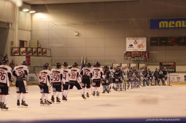 Photo hockey match Tours  - Angers  le 23/10/2012