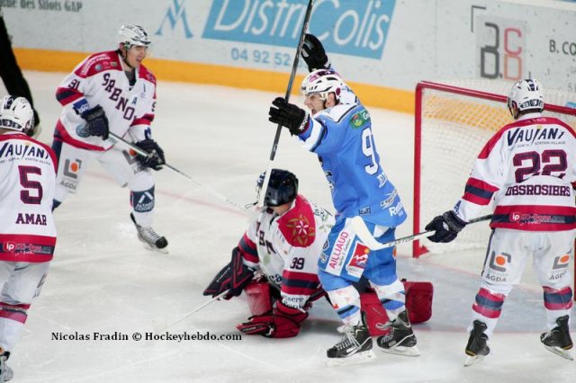 Photo hockey match Gap  - Grenoble  le 23/10/2012