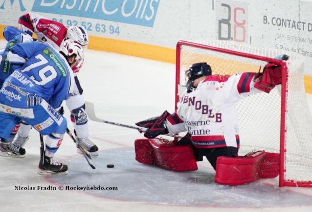 Photo hockey match Gap  - Grenoble  le 23/10/2012