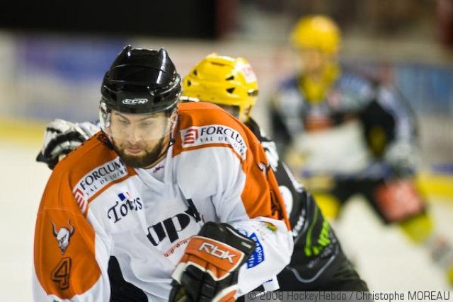 Photo hockey match Strasbourg  - Tours  le 07/11/2008
