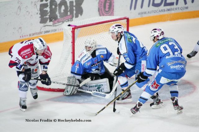 Photo hockey match Gap  - Grenoble  le 23/10/2012