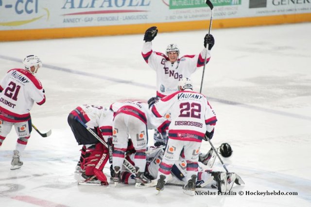Photo hockey match Gap  - Grenoble  le 23/10/2012