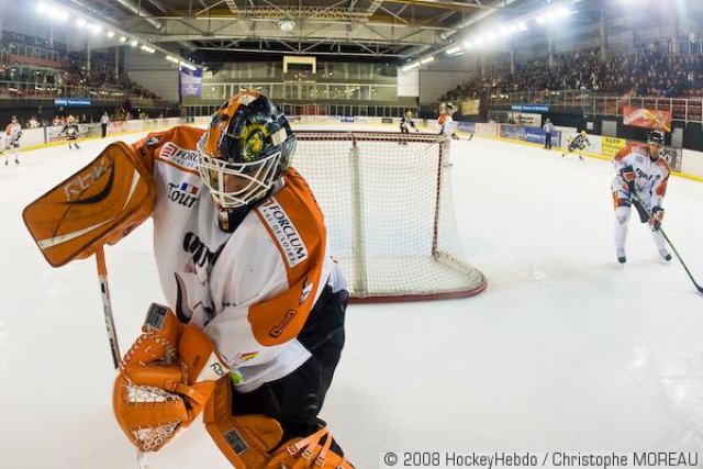 Photo hockey match Strasbourg  - Tours  le 07/11/2008