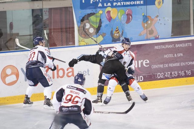 Photo hockey match Tours  - Angers  le 23/10/2012