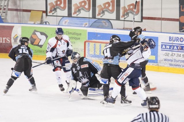 Photo hockey match Tours  - Angers  le 23/10/2012