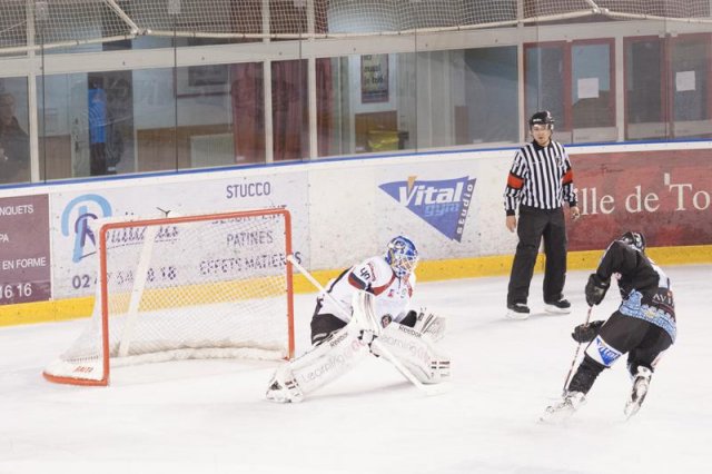 Photo hockey match Tours  - Angers  le 23/10/2012
