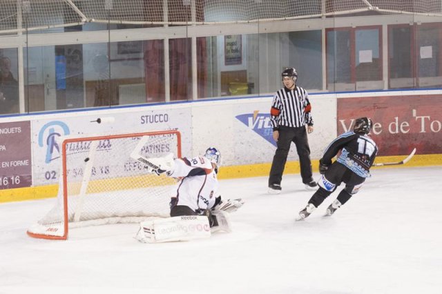 Photo hockey match Tours  - Angers  le 23/10/2012