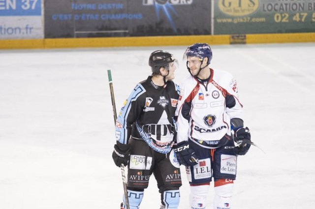 Photo hockey match Tours  - Angers  le 23/10/2012