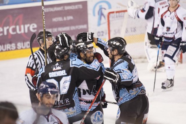 Photo hockey match Tours  - Angers  le 23/10/2012