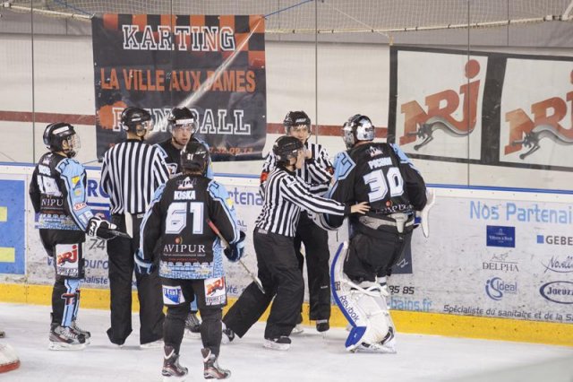 Photo hockey match Tours  - Angers  le 23/10/2012