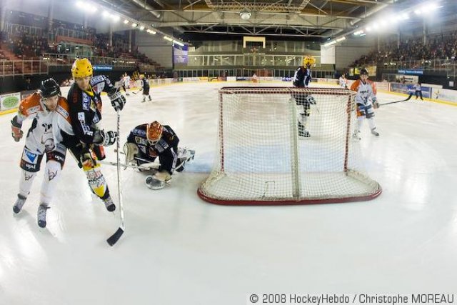Photo hockey match Strasbourg  - Tours  le 07/11/2008
