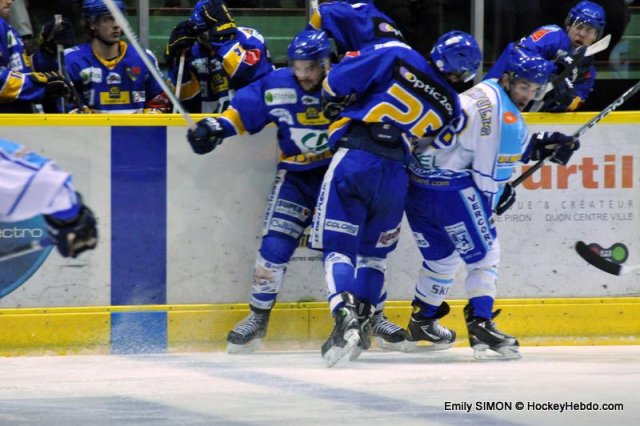 Photo hockey match Dijon  - Villard-de-Lans le 27/10/2012