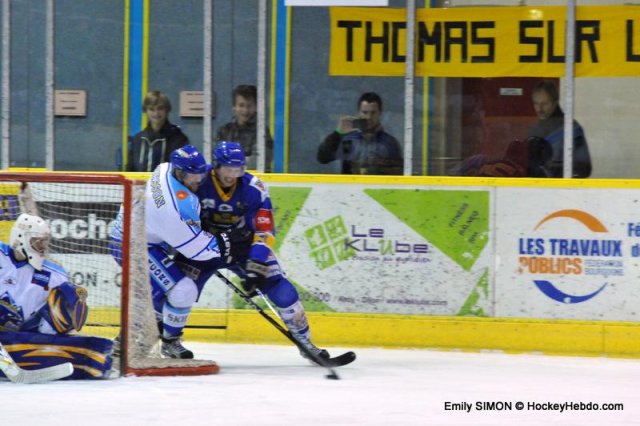 Photo hockey match Dijon  - Villard-de-Lans le 27/10/2012