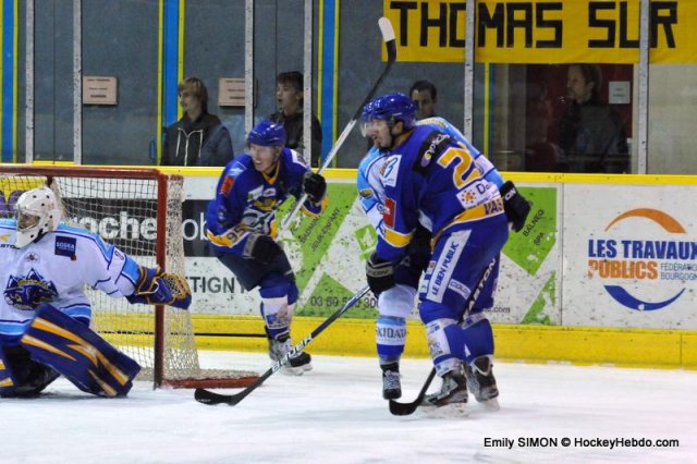 Photo hockey match Dijon  - Villard-de-Lans le 27/10/2012