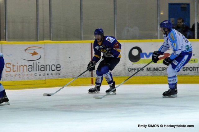 Photo hockey match Dijon  - Villard-de-Lans le 27/10/2012