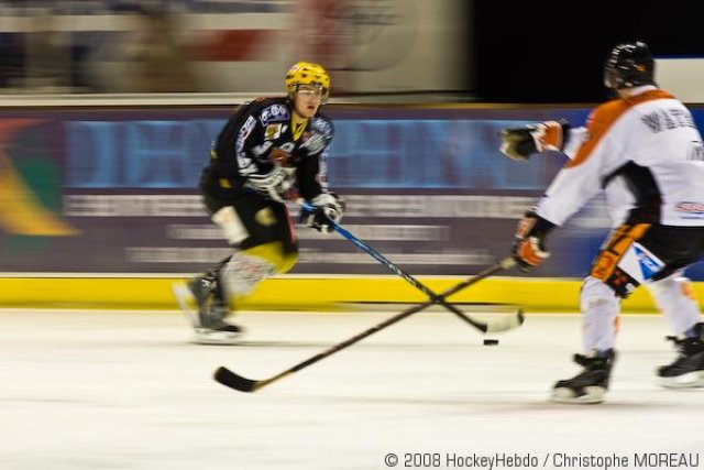 Photo hockey match Strasbourg  - Tours  le 07/11/2008