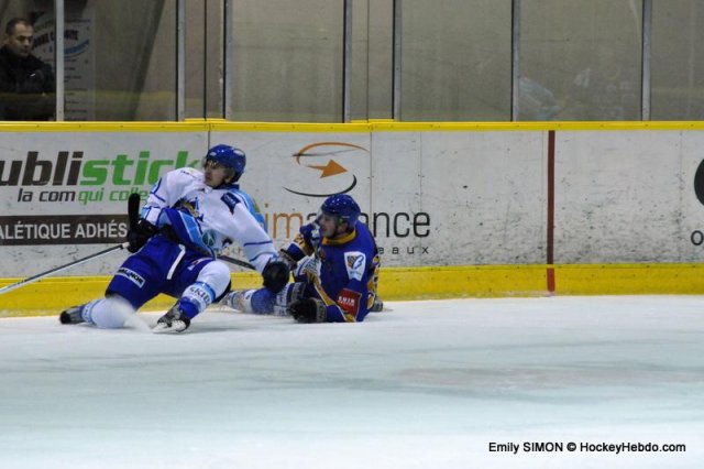 Photo hockey match Dijon  - Villard-de-Lans le 27/10/2012