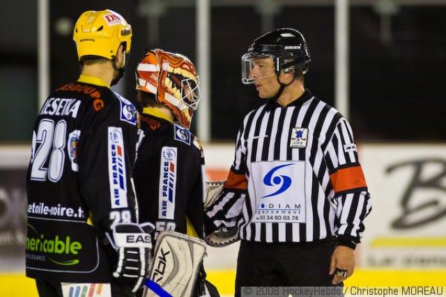 Photo hockey match Strasbourg  - Tours  le 07/11/2008