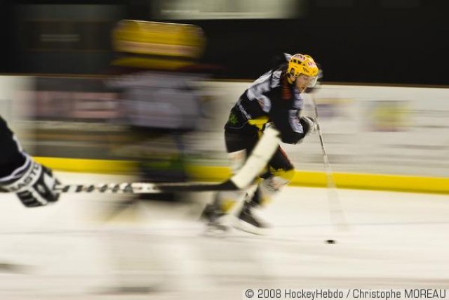 Photo hockey match Strasbourg  - Tours  le 07/11/2008