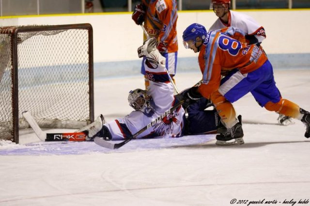 Photo hockey match Clermont-Ferrand - Evry  le 27/10/2012