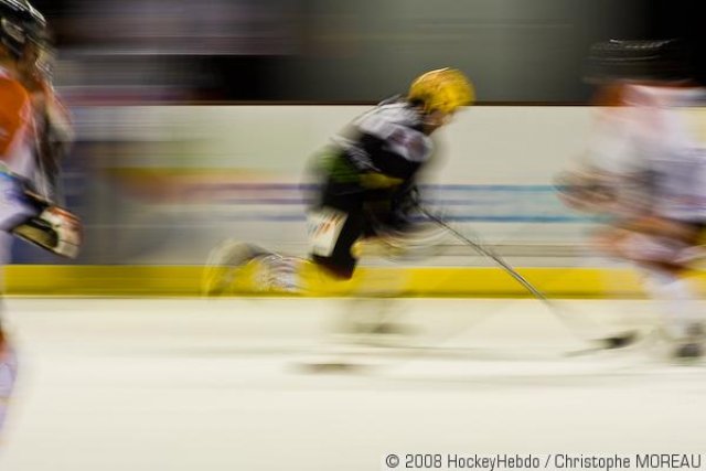 Photo hockey match Strasbourg  - Tours  le 07/11/2008